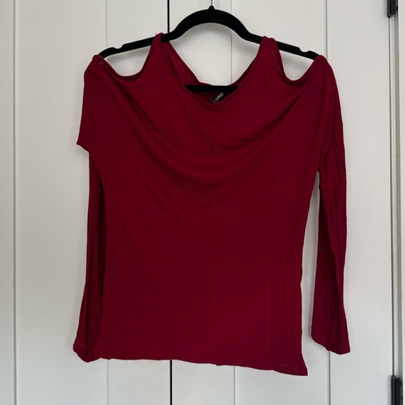 Express Tops - Express cold shoulder top